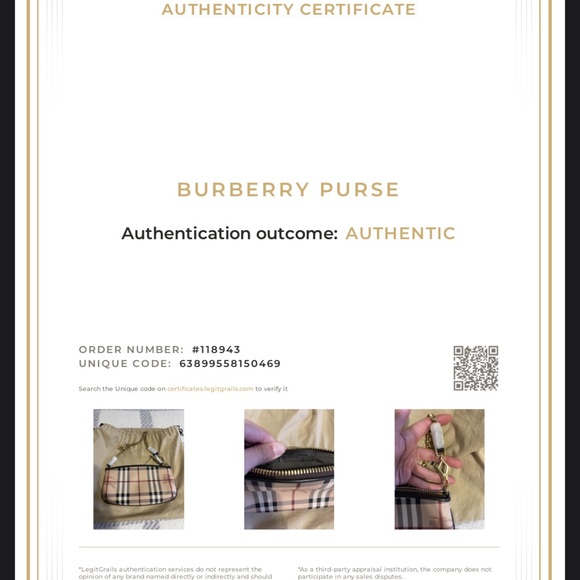 BURBERRY HAYMARKET CHECK CLARA POCHETTE WRISTLET - Picture 8 of 8